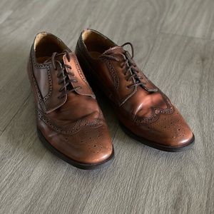 Aldo Brown Leather Dress Shoes